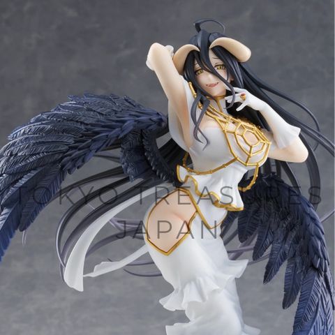 Overlord T-most Albedo Figure - Pure White Devil ver. Authentic Japan Anime Taito