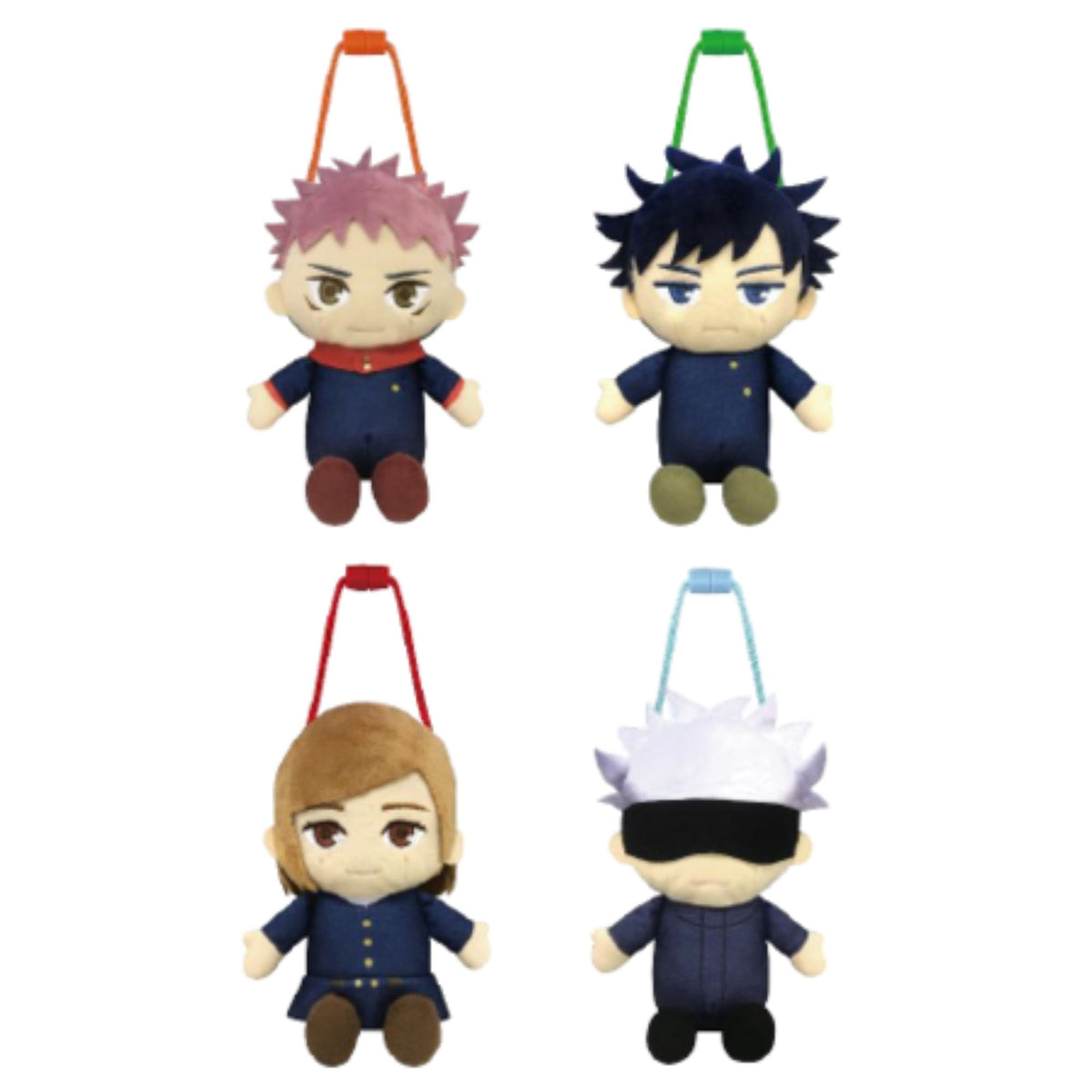 Jujutsu Kaisen Plush Clasp Pouch (4 Varieties Available) Authentic Japanese