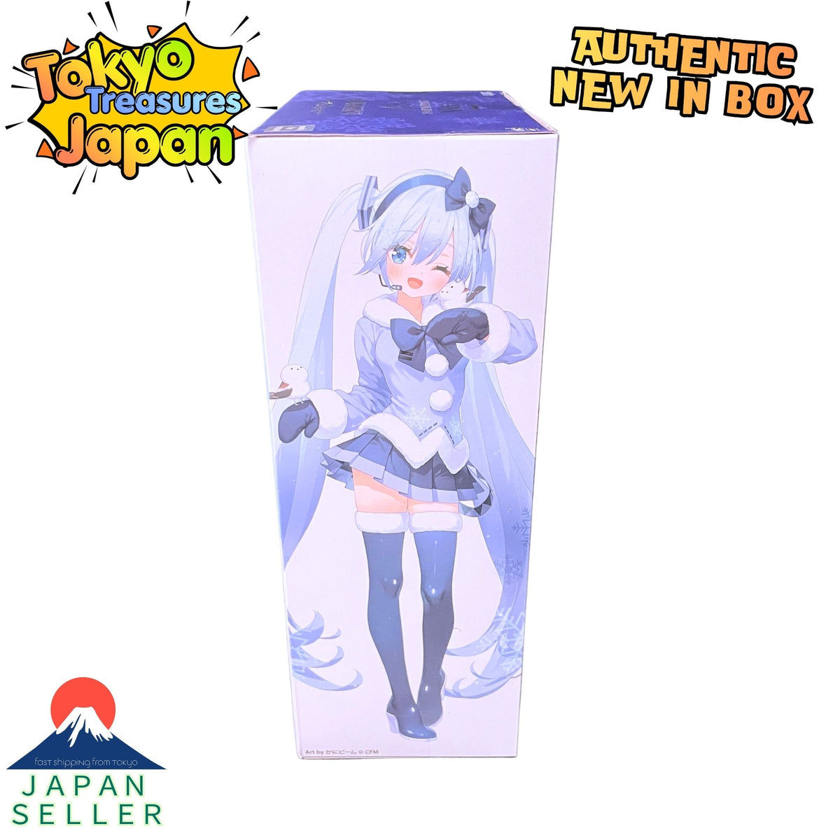 Snow Miku AMP+ SNOW MIKU ALL STARS Figure (2012 Ver.) Authentic Japanese Taito