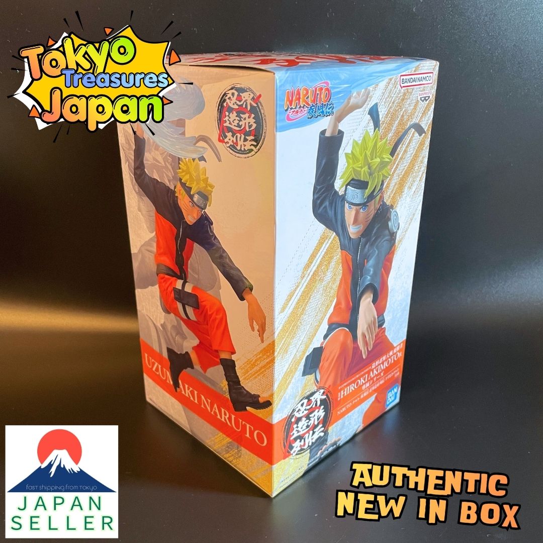 NARUTO: Shippuden - Shinobi World Sculpting Series: Naruto Uzumaki Authentic