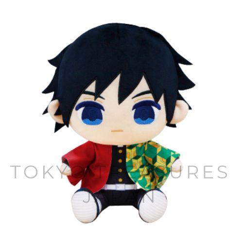 Anime "Demon Slayer: Kimetsu no Yaiba" Plush Toy Sitting BIG1 Giyu Tomioka Fukuya