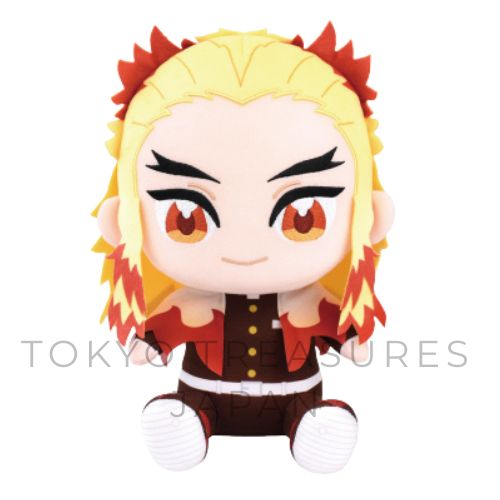 Anime "Demon Slayer: Kimetsu no Yaiba" Plush Sitting BIG3 Kyojuro Rengoku Fukuya