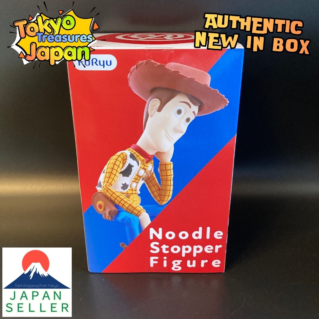 Toy Story Noodle Stopper Figure - Woody Disney FuRyu Authentic