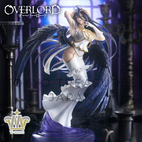 Overlord T-most Albedo Figure - Pure White Devil ver. Authentic Japan Anime Taito