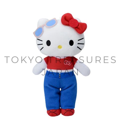 Hello Kitty Plush Toy Long Legs Ver. Authentic Japan Anime Sega