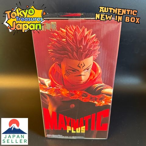 Jujutsu Kaisen MAXIMATICPLUS SUKUNA Authentic Japan Anime Banpresto