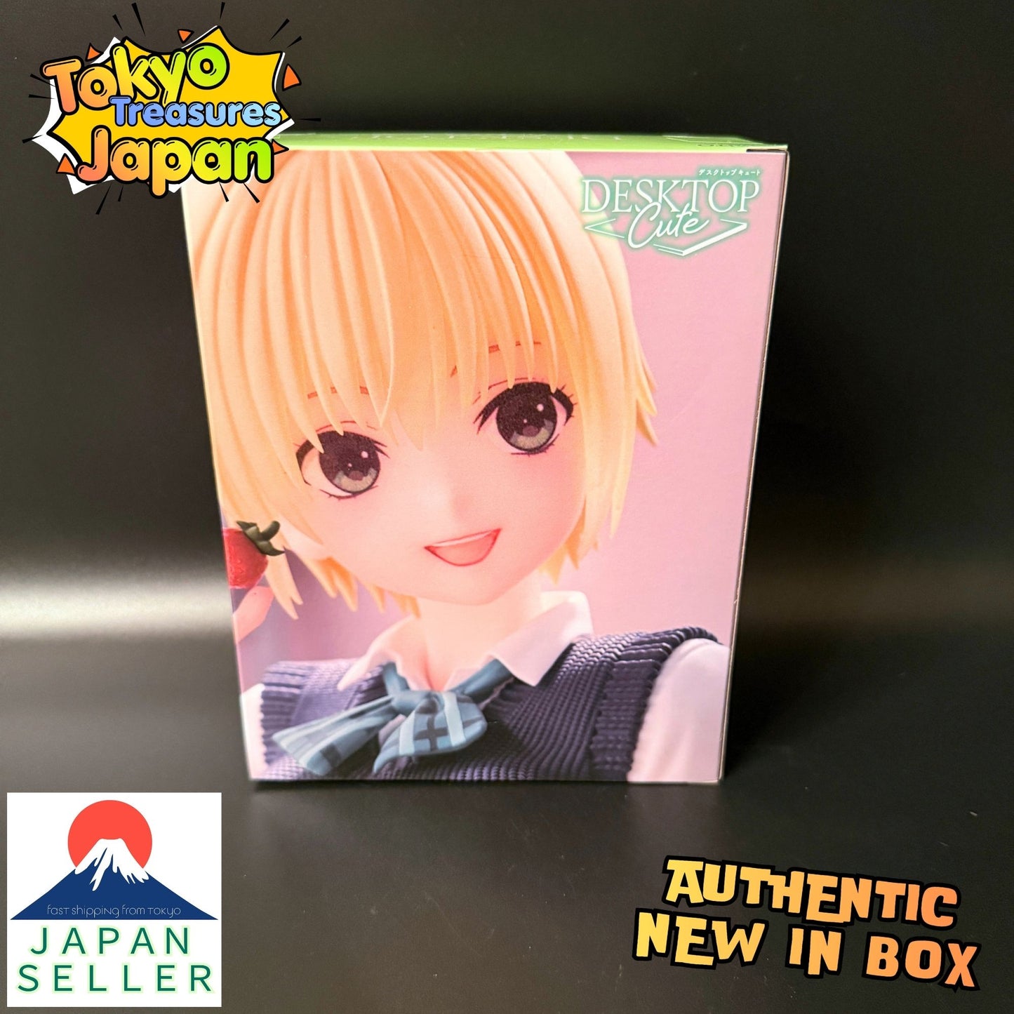 Ichigo 100% Desktop Cute Figure: Tsukasa Nishino ~Uniform Ver.~ Authentic Japanese