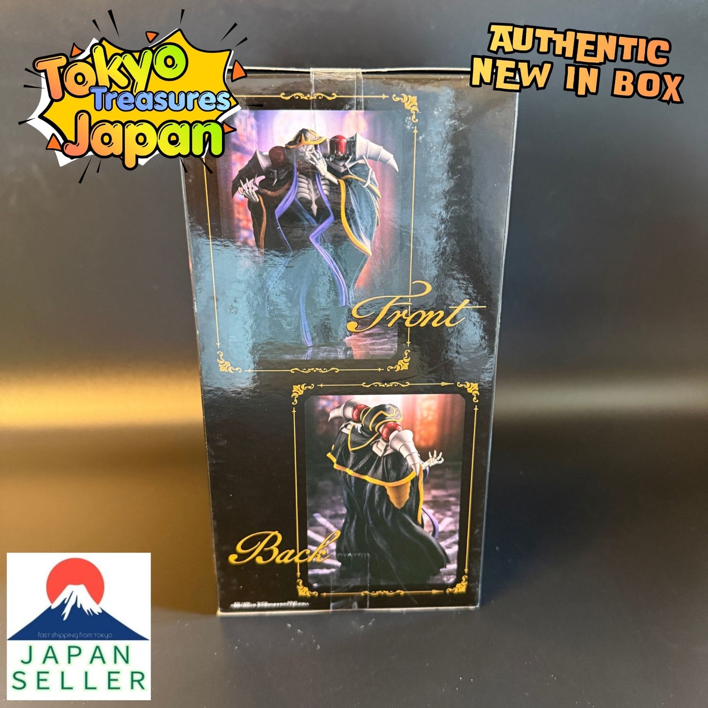 Overlord Ainz Ooal Gown Figure Authentic Japan Anime Banpresto