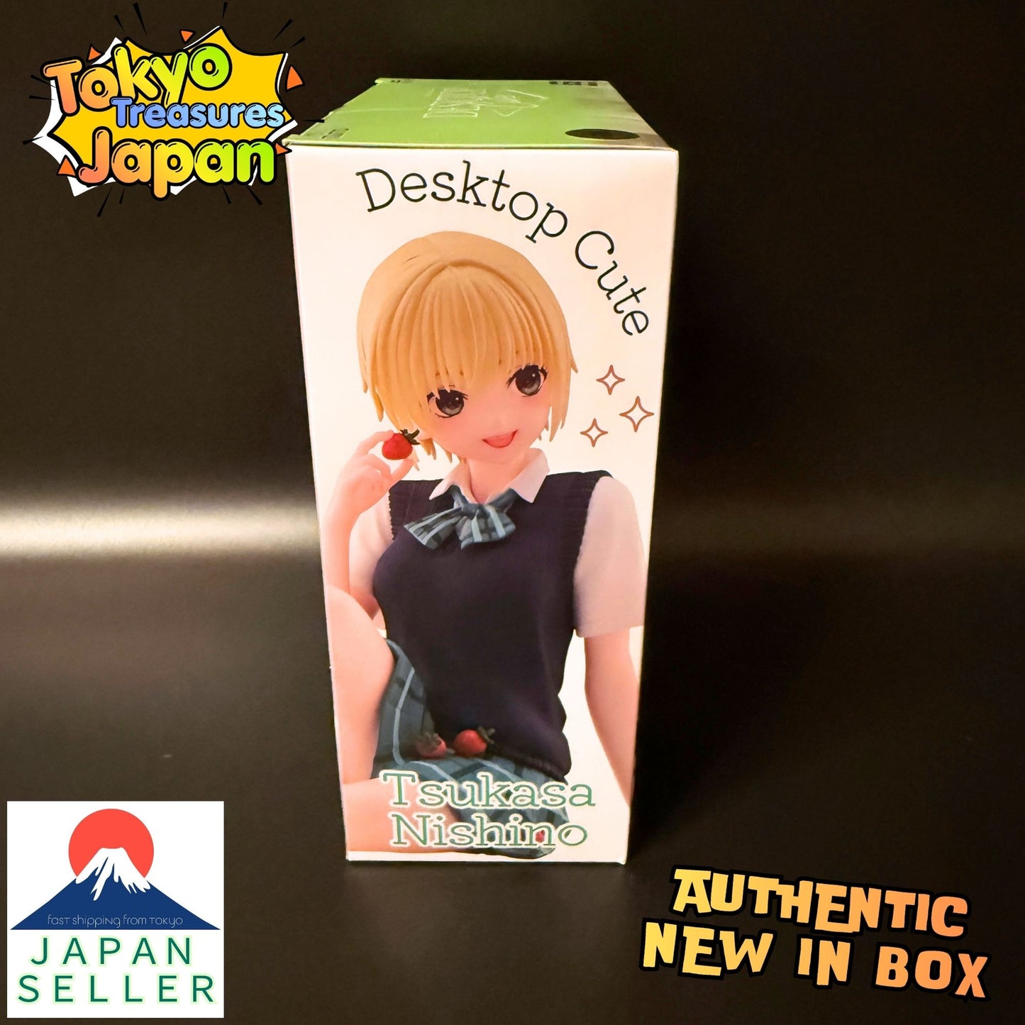 Ichigo 100% Desktop Cute Figure: Tsukasa Nishino ~Uniform Ver.~ Authentic Japanese