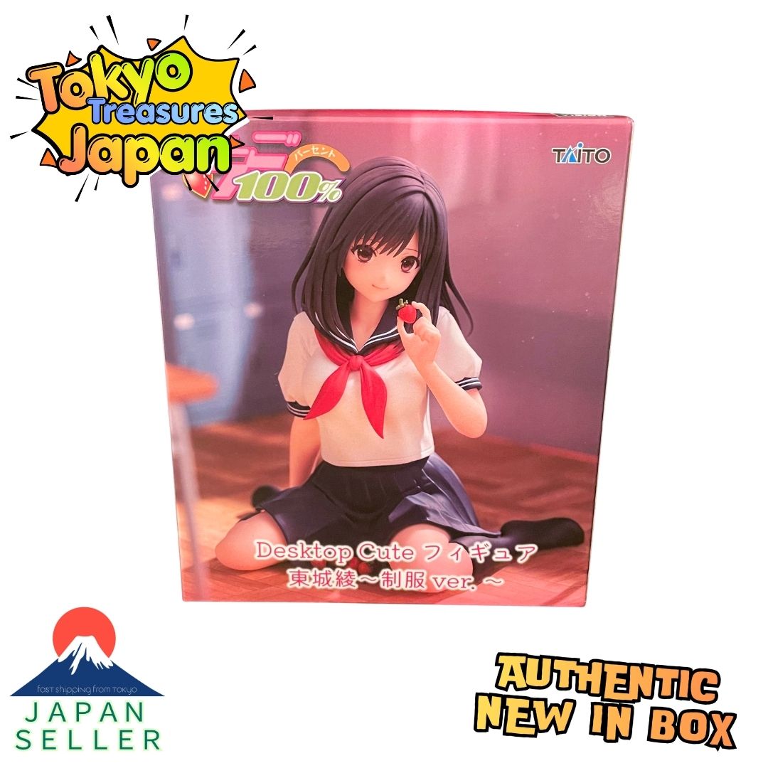Ichigo 100% Desktop Cute Figure: Aya Tojo ~Uniform Ver.~ Authentic Japanese