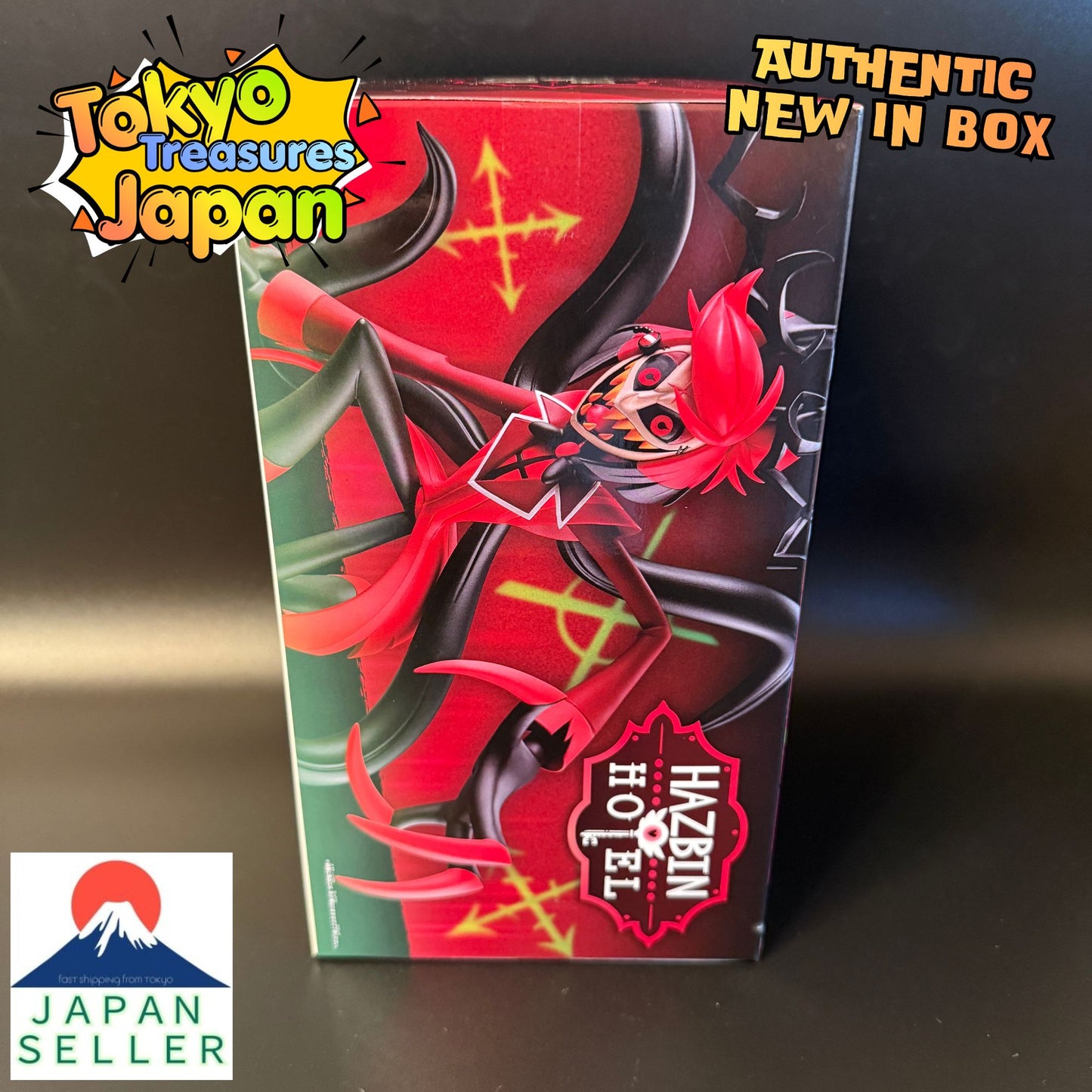 Welcome to the Hazbin Hotel Alastor Figure ~RADIO DEMON~Authentic Japan