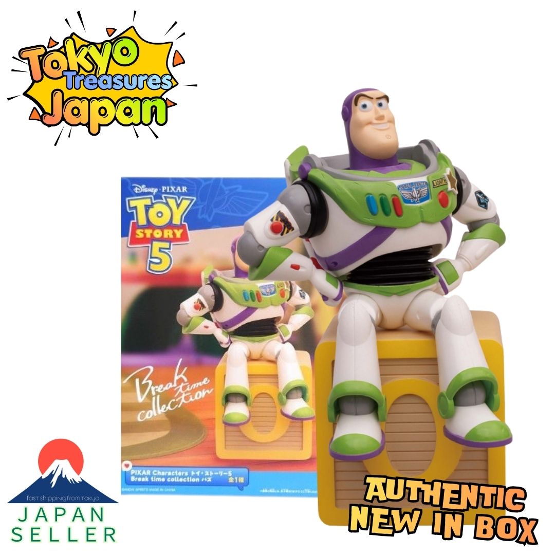 PIXAR Characters: Toy Story 5 "Break Time Collection" – Woody Buzz Jessie Set of 3