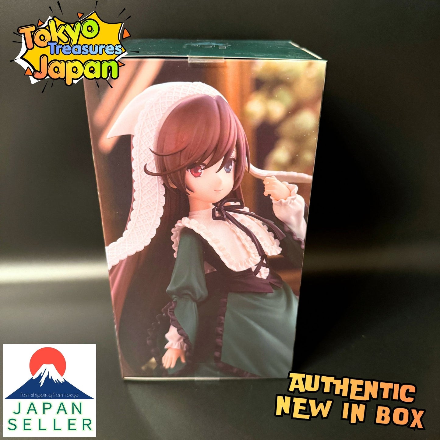 Rozen Maiden Trio-Try-iT Figure: Suiseiseki Authentic Japanese FuRyu