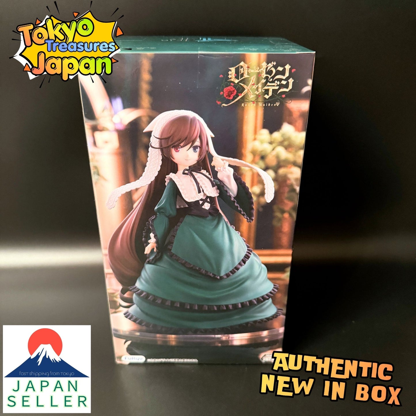 Rozen Maiden Trio-Try-iT Figure: Suiseiseki Authentic Japanese FuRyu
