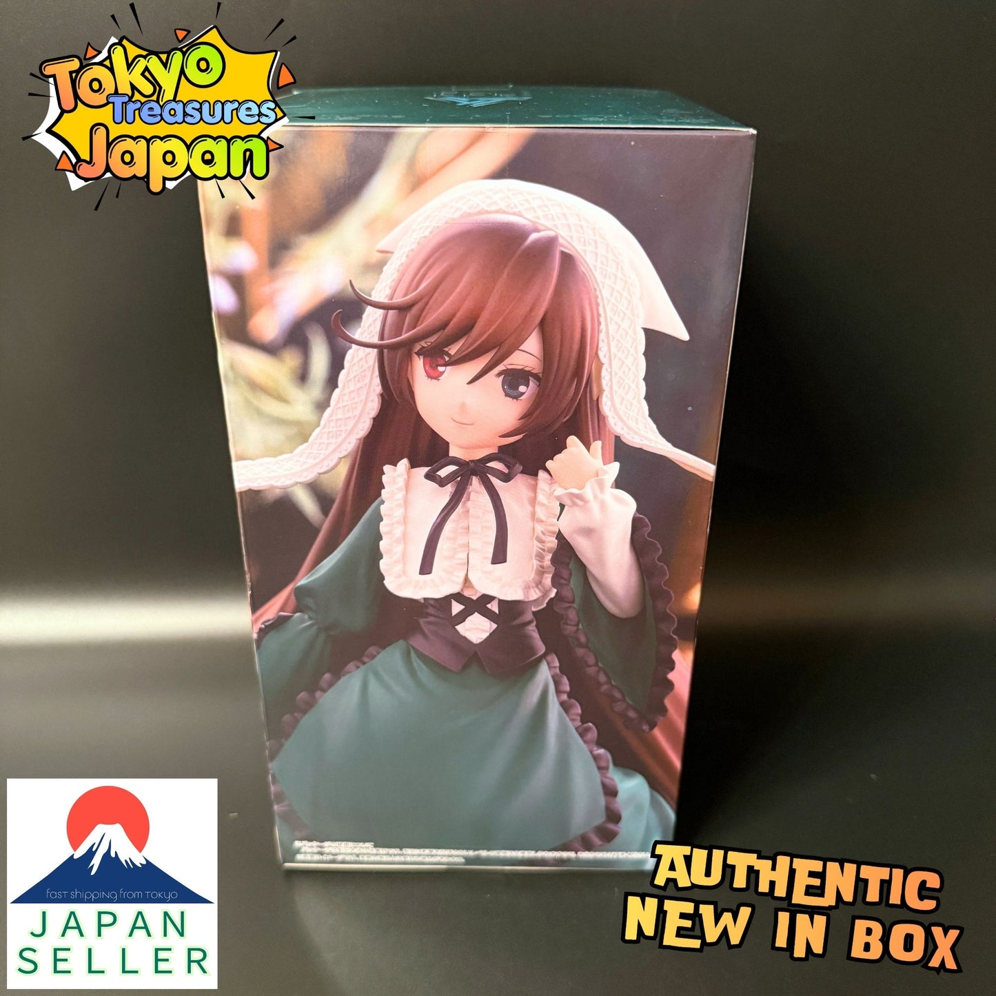 Rozen Maiden Trio-Try-iT Figure: Suiseiseki Authentic Japanese FuRyu