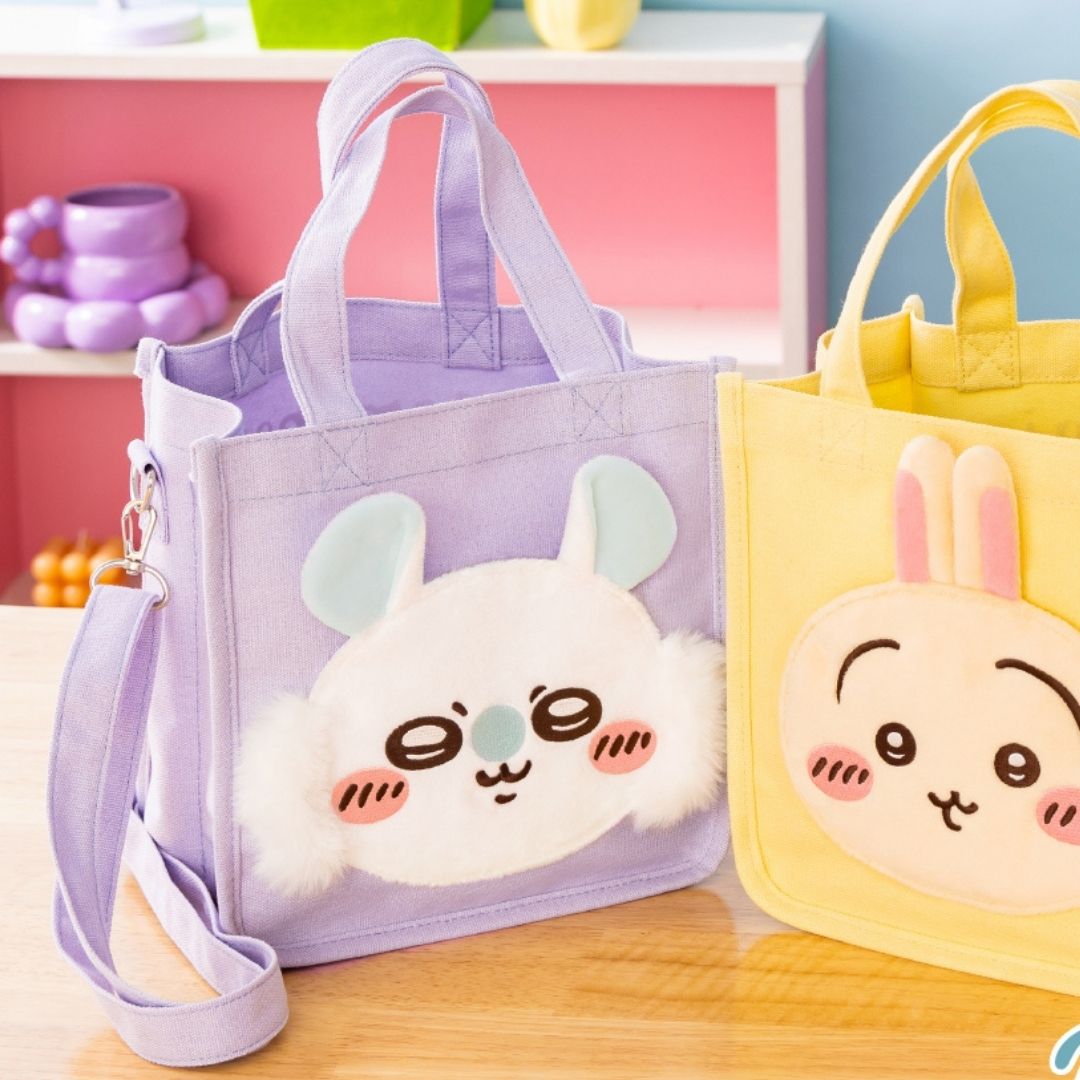 Chiikawa 2-Way Mini Tote Bag Momonga Japanese Anime Parade