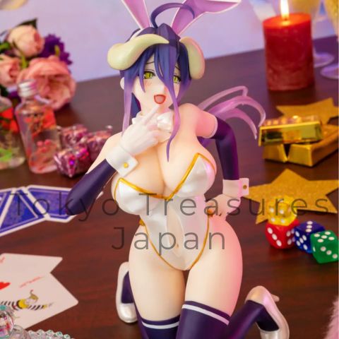 Overlord One-Seventh Carat Figure Albedo Bunny White Ver. 1/7 Scale