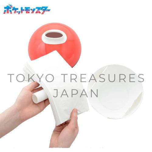 Pokémon Platinum Zacca Poké Ball Design Tissue Case Authentic Japan Sega