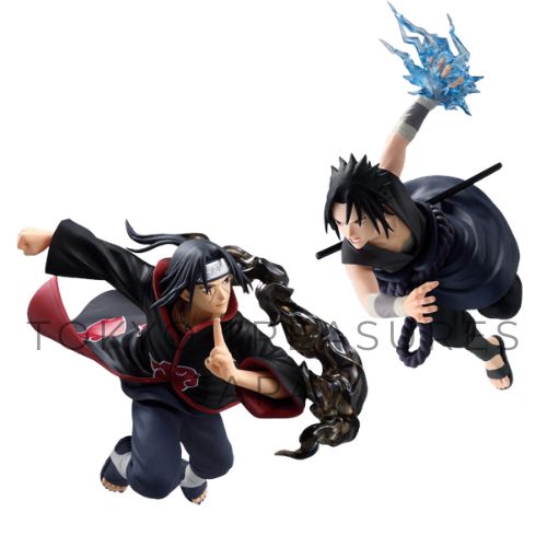[Limited Edition] Naruto Shippuden Figures: Uchiha Sasuke & Uchiha Itachi (Set of 2)