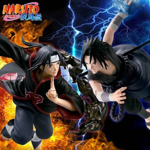 [Limited Edition] Naruto Shippuden Figures: Uchiha Sasuke & Uchiha Itachi (Set of 2)