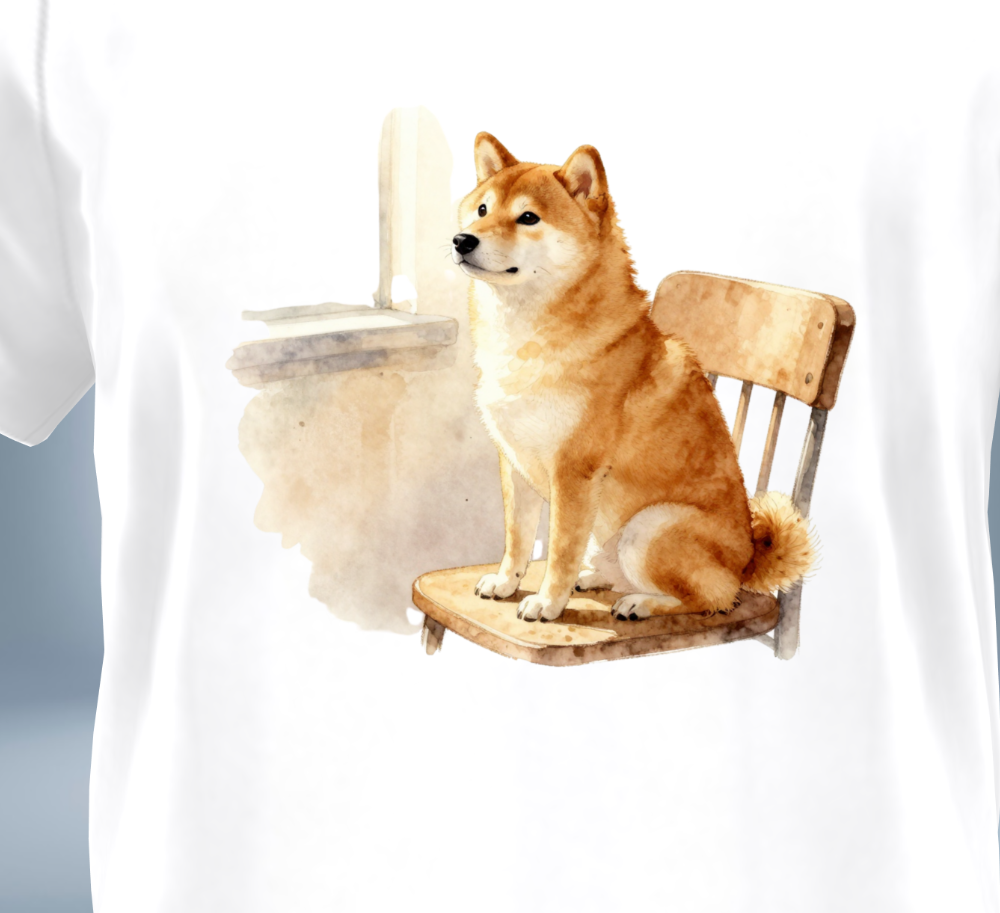 Dog Life Series Ver.1 T-Shirt（White）Tokyo Treasures Japan