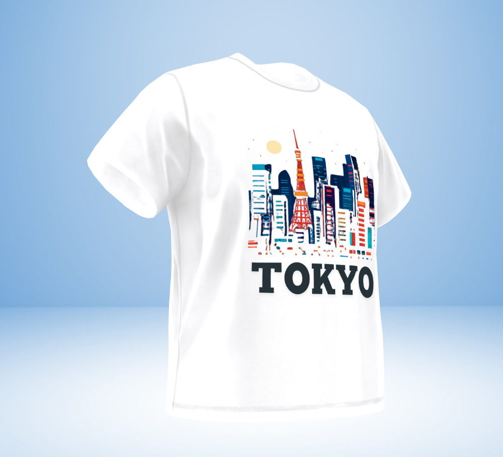 Tokyo Logo Collection T-Shirt Ver.2 White Tokyo Treasures Japan