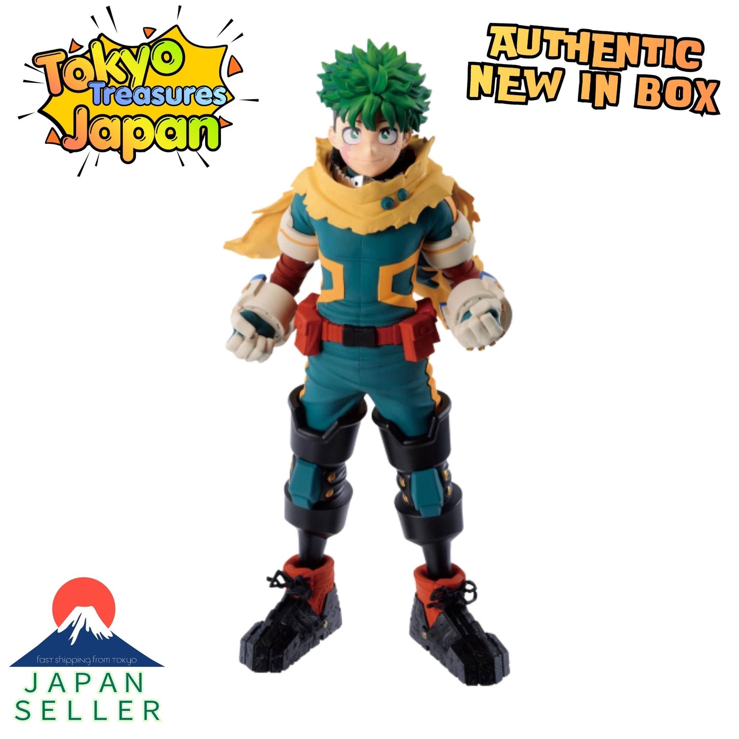 My Hero Academia Figure-Izuku Midoriya-Authentic Japan Anime Banpresto