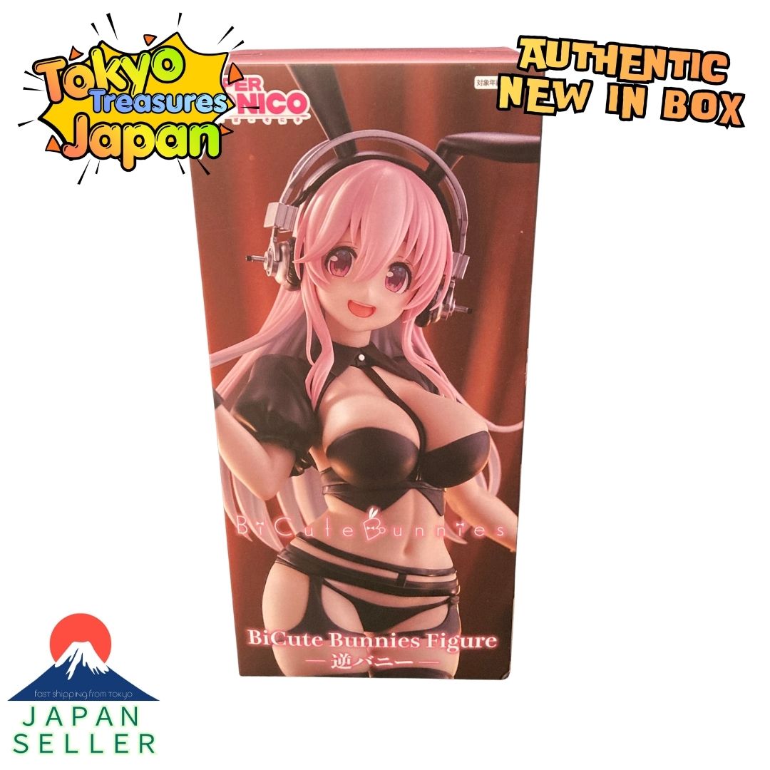 "Super Sonico" BiCute Bunnies Figure - Reverse Bunny - Authentic FuRyu