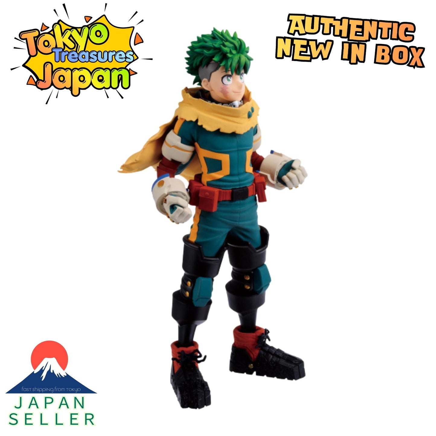 My Hero Academia Figure-Izuku Midoriya-Authentic Japan Anime Banpresto