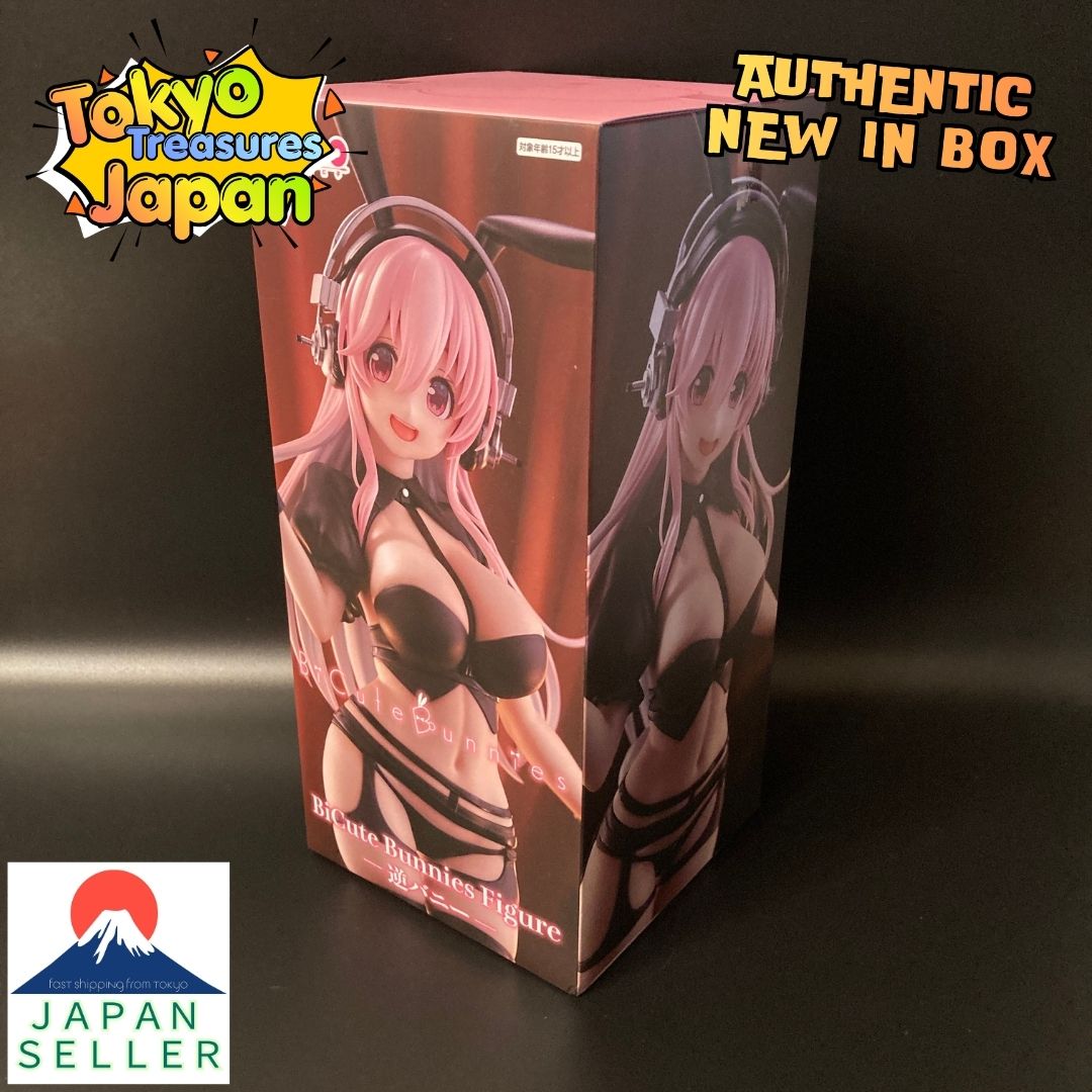 "Super Sonico" BiCute Bunnies Figure - Reverse Bunny - Authentic FuRyu