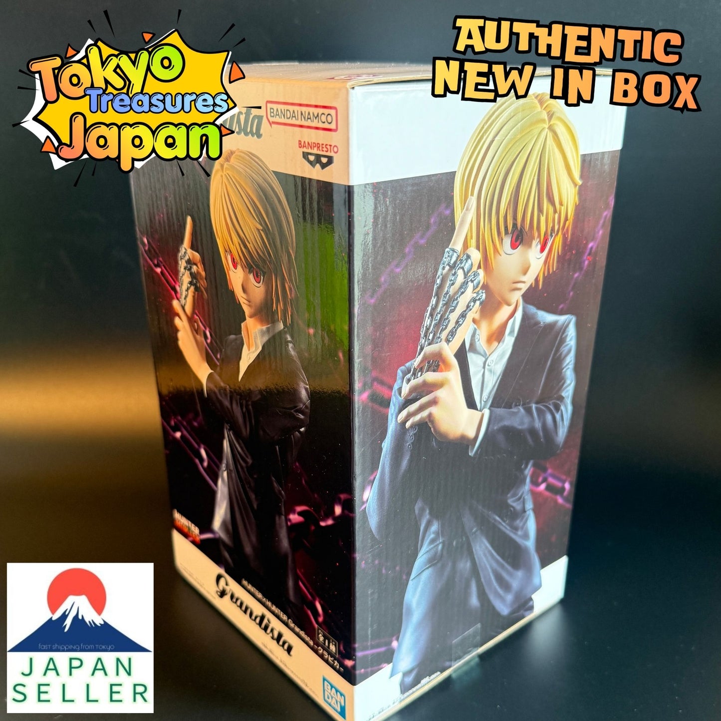 HUNTER×HUNTER Grandista Kurapika Authentic Japan Anime Banpresto