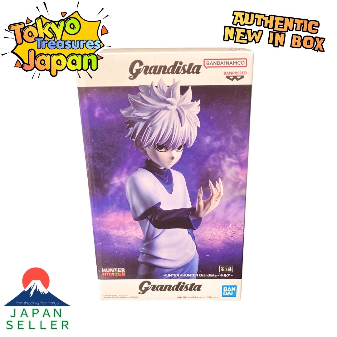 HUNTER×HUNTER Grandista Killua Figure Official Authentic Japan Anime Banpresto