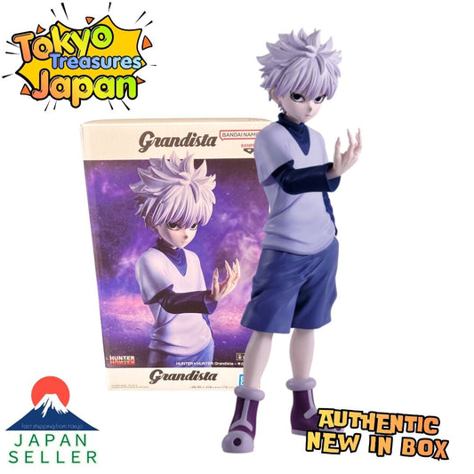 HUNTER×HUNTER Grandista Killua Figure Official Authentic Japan Anime Banpresto