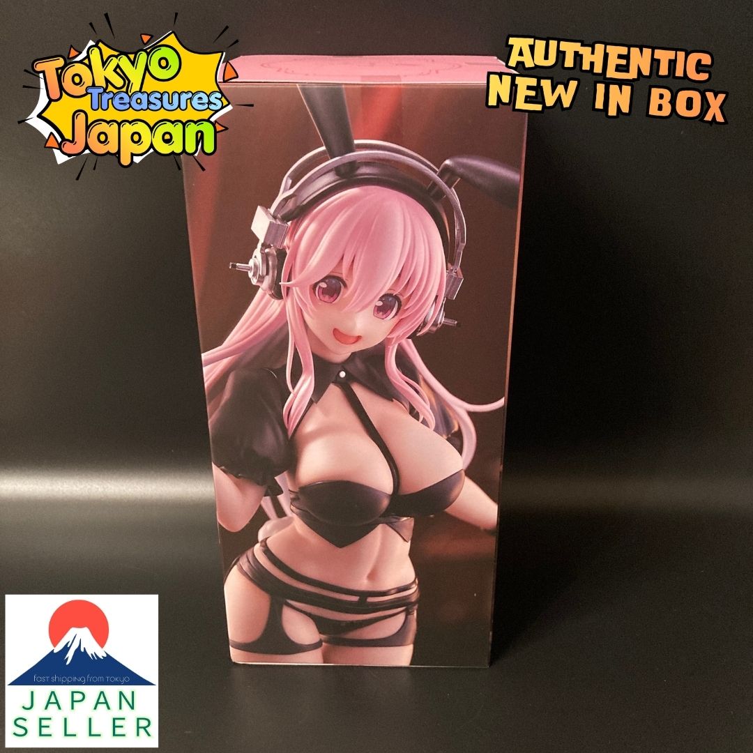 "Super Sonico" BiCute Bunnies Figure - Reverse Bunny - Authentic FuRyu