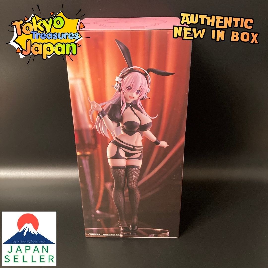 "Super Sonico" BiCute Bunnies Figure - Reverse Bunny - Authentic FuRyu