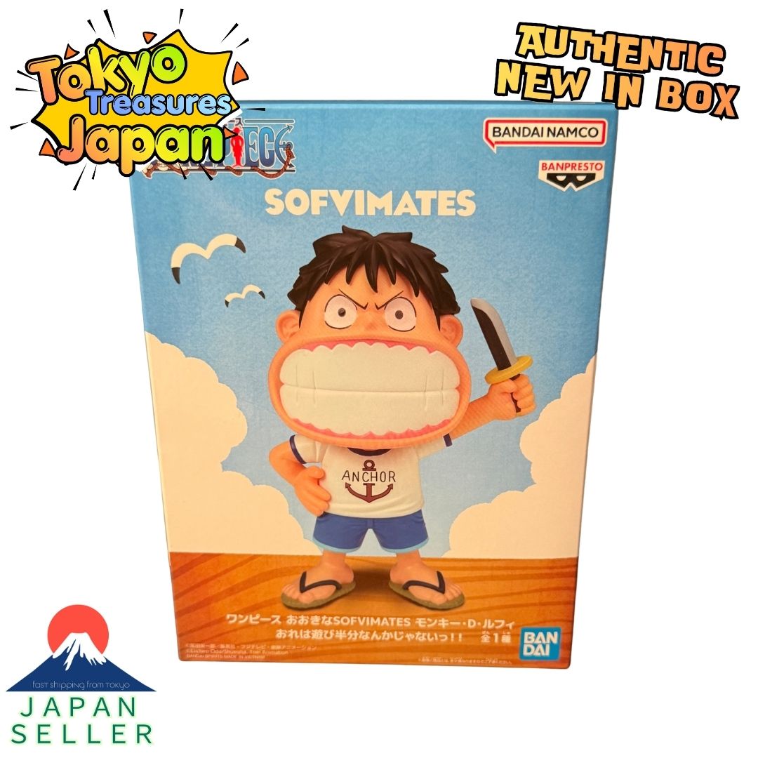 One Piece Big SOFVIMATES Monkey D. Luffy "I'm not just playing around!!"