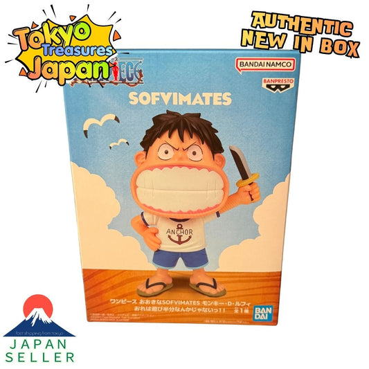 One Piece Big SOFVIMATES Monkey D. Luffy "I'm not just playing around!!"