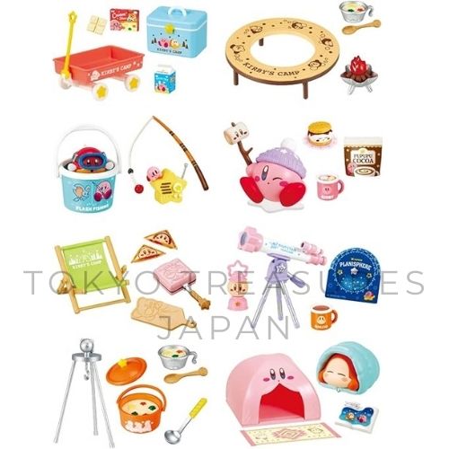 Kirby's Dream Land Twinkle Starry Sky Camp Complete Set of 8 Types (1 Box)