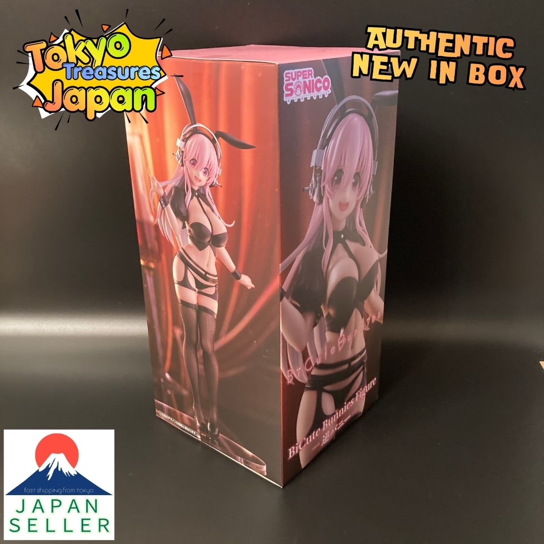 "Super Sonico" BiCute Bunnies Figure - Reverse Bunny - Authentic FuRyu