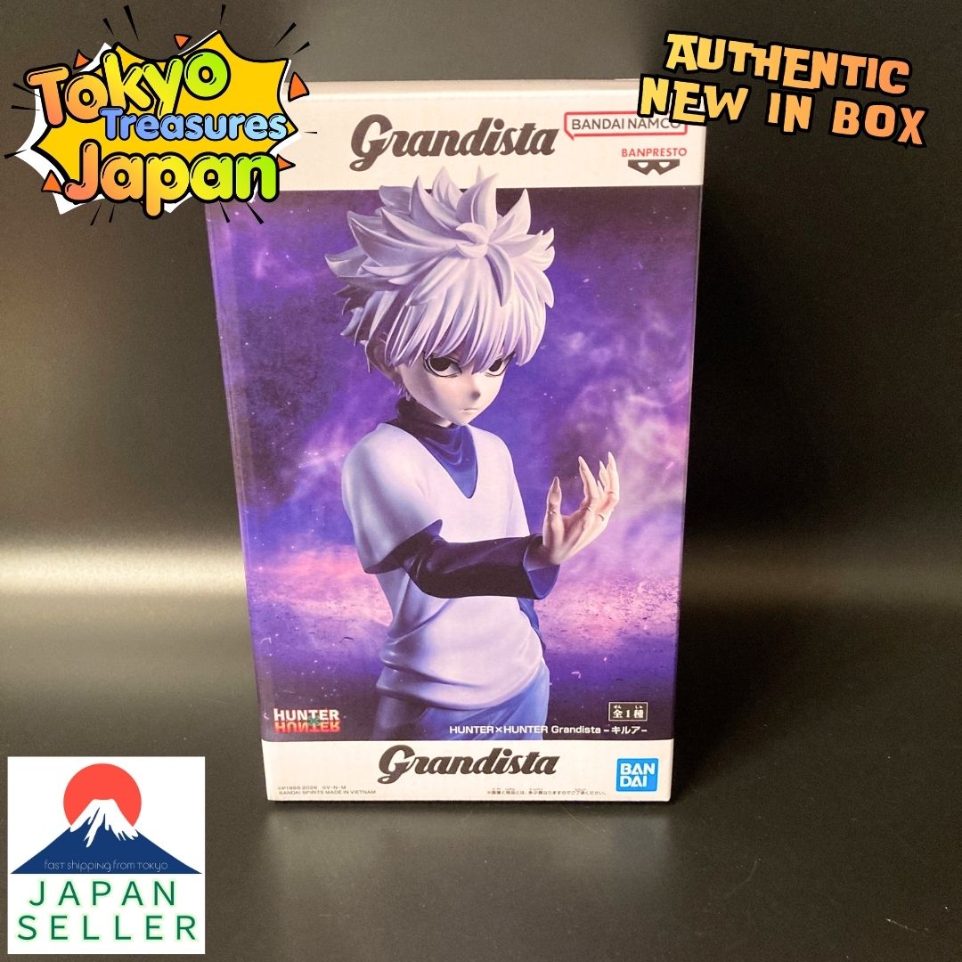 HUNTER×HUNTER Grandista Killua Figure Official Authentic Japan Anime Banpresto