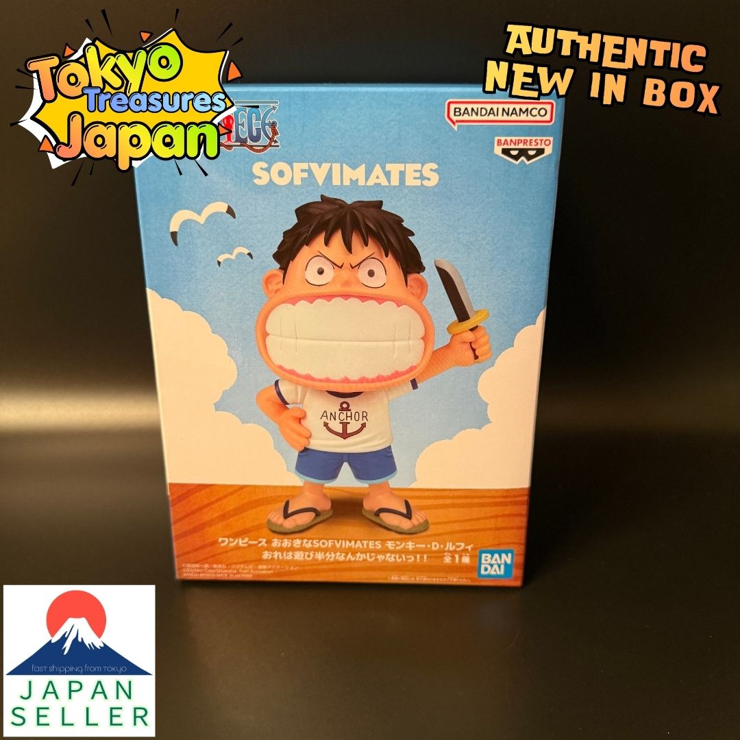 One Piece Big SOFVIMATES Monkey D. Luffy "I'm not just playing around!!"