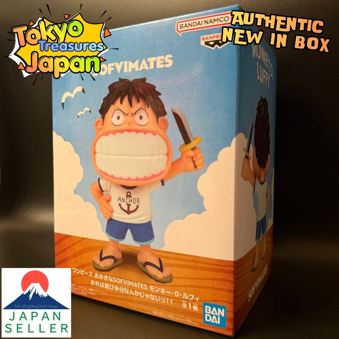 One Piece Big SOFVIMATES Monkey D. Luffy "I'm not just playing around!!"