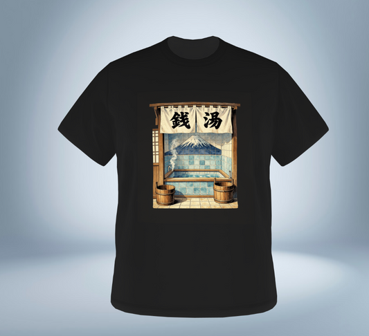 Showa Memories Collection Ver.2 T-Shirt（Black）Tokyo Treasures Japan