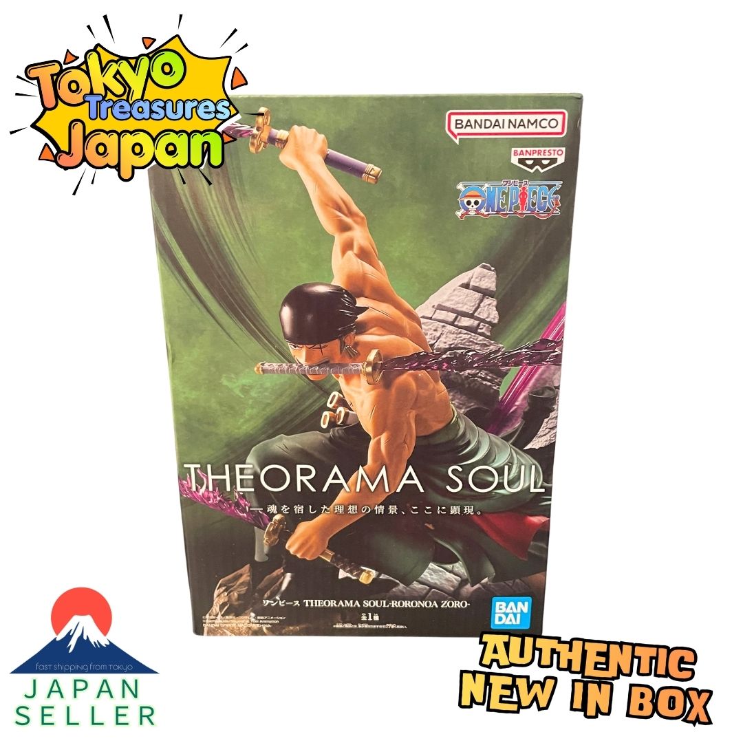 One Piece THEORAMA SOUL - Roronoa Zoro - Authentic Japanese Banpresto