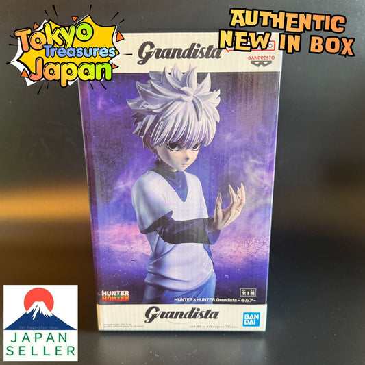 HUNTER×HUNTER Grandista Killua Figure Official Authentic Japan Anime Banpresto