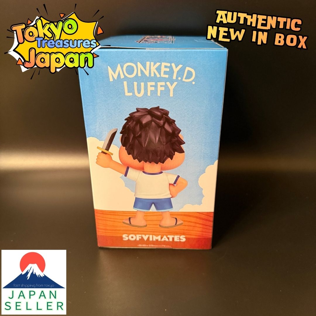 One Piece Big SOFVIMATES Monkey D. Luffy "I'm not just playing around!!"