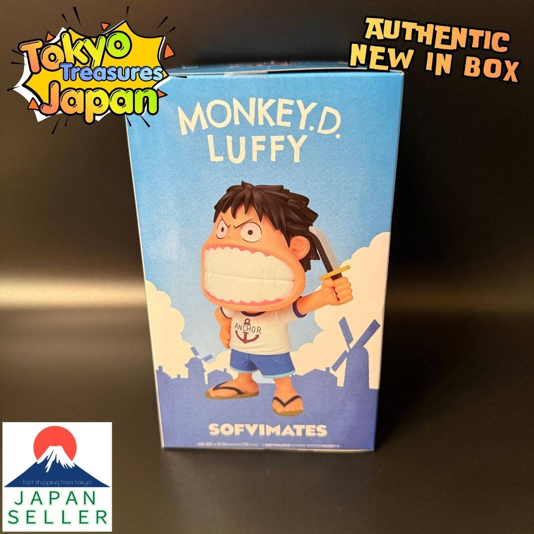 One Piece Big SOFVIMATES Monkey D. Luffy "I'm not just playing around!!"