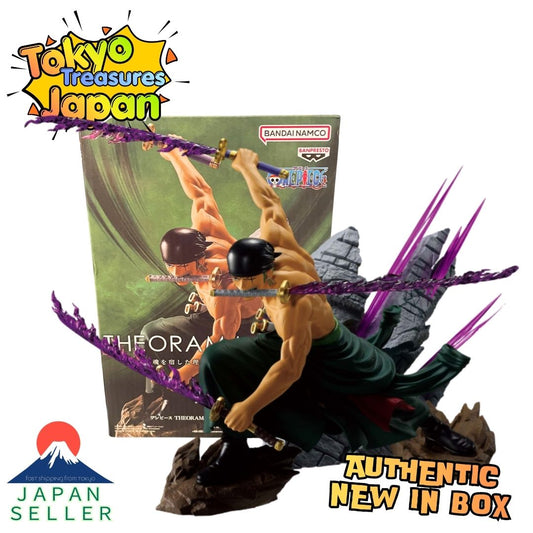 One Piece THEORAMA SOUL - Roronoa Zoro - Authentic Japanese Banpresto
