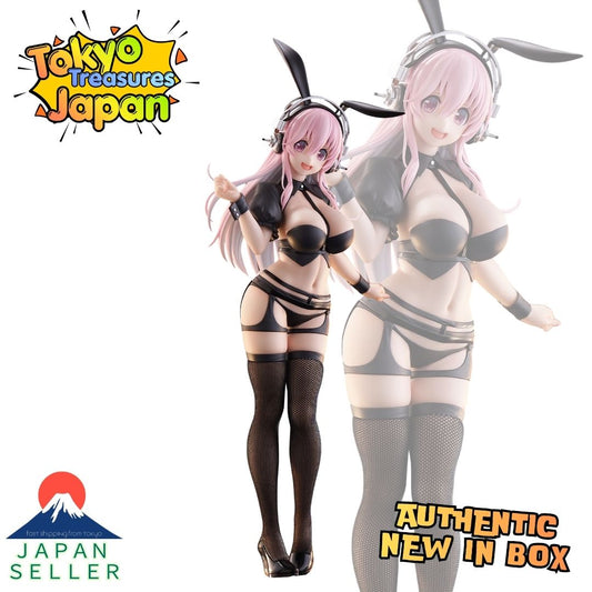 "Super Sonico" BiCute Bunnies Figure - Reverse Bunny - Authentic FuRyu