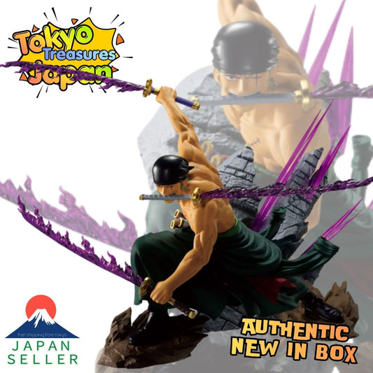 One Piece THEORAMA SOUL - Roronoa Zoro - Authentic Japanese Banpresto
